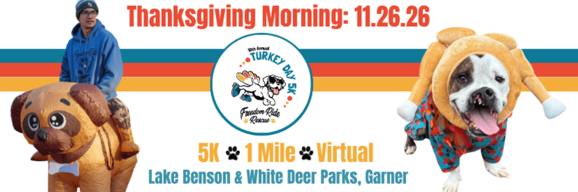 freedom ride turkey day 5k 2026